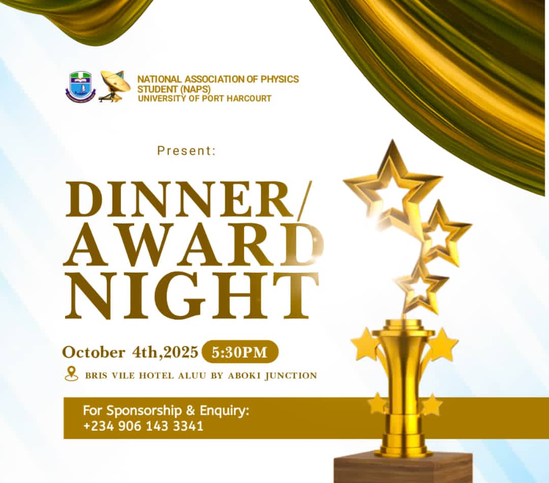 Uniport NAPS Dinner Award Night