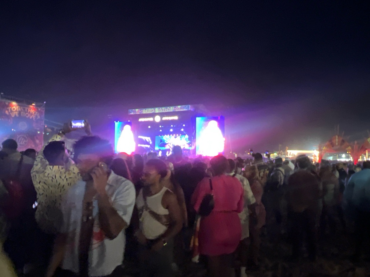 AfroNation stage